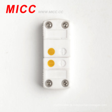 Conectores de termopar de cerâmica tamanho mini MICC J